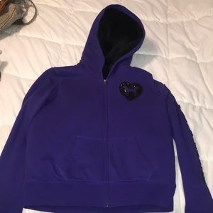 UNUSED PINK Victoria’s Secret royal blue jacket